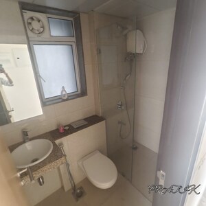 Bathroom in 2 BHK Apartment at L&T Emerald Isle, Budhia Jadhav Wadi – for Rent