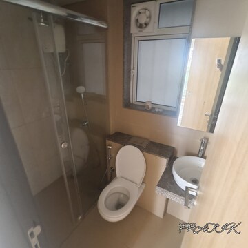 Bathroom in 2 BHK Apartment at L&T Emerald Isle, Budhia Jadhav Wadi – for Rent