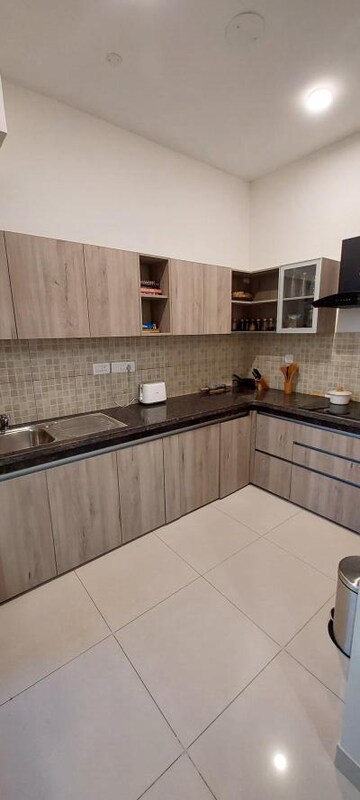 Balcony in 3 BHK Apartment at Central Park Flower Valley Aqua Front Towers, Sohna Sector 33 – for Rent