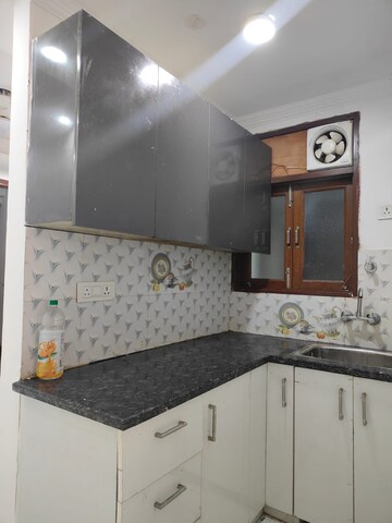 Kitchen in 1 BHK Builder Floor at Saket – for Rent