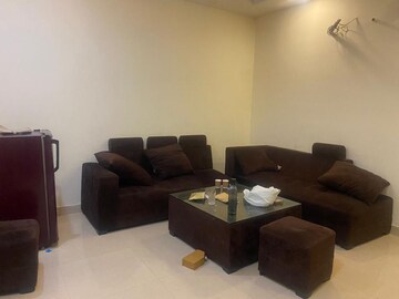 Living Room in 1 RK Apartment at CRS Pratham, Rajpur – for Rent