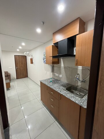 Kitchen in 1 BHK Apartment at Chandigarh Citi Center, Vip Road – for Rent
