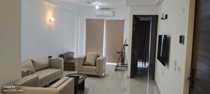Living Room in 3 BHK Builder Floor at Smart World Orchard, Sector 61 – for Rent