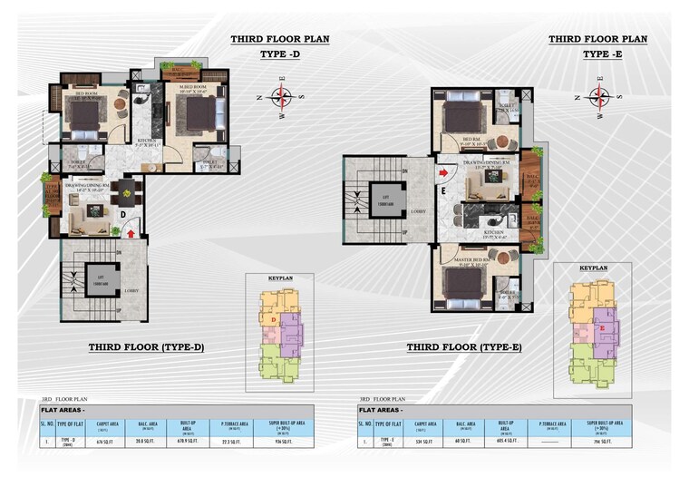Floor Plan, kahilipara 3 Bedroom 1332 Sq.Ft. Apartment In Kahilipara Guwahati 9214723