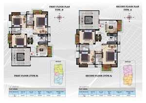 Floor Plan in 3 BHK Apartment at Kahilipara – for Sale