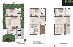 Floor Plan in 3 BHK Villa at Kandi – for Sale