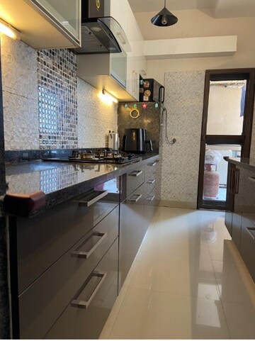 Kitchen in 3 BHK Apartment at Ardee City Palm Grove Heights, Sector 52 – for Sale