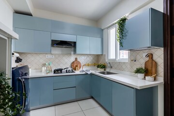 Kitchen in 3 BHK Apartment at Puri Diplomatic Residences, Sector 111 – for Sale