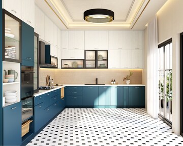 Kitchen in 3 BHK Apartment at Puri Diplomatic Residences, Sector 111 – for Sale