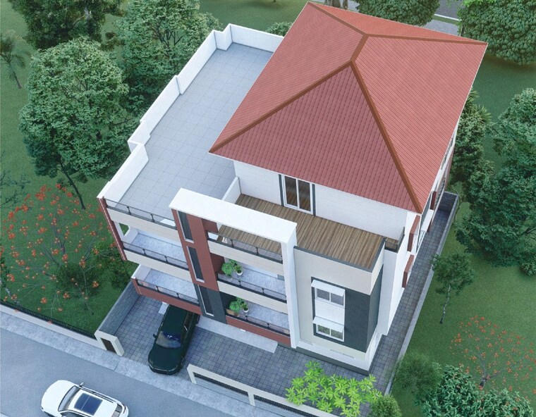 Exterior View, geeta nagar 2 Bedroom 1090 Sq.Ft. Apartment In Geeta Nagar Guwahati 9214979