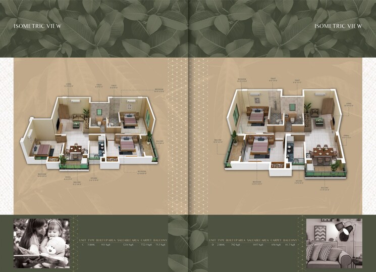 Floor Plan, garchuk 2 Bedroom 1057 Sq.Ft. Apartment In Garchuk Guwahati 9215012