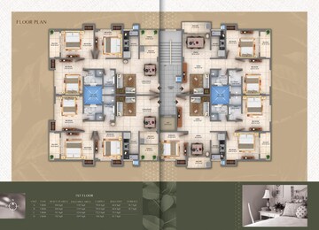 Floor Plan in 2 BHK Apartment at Garchuk – for Sale