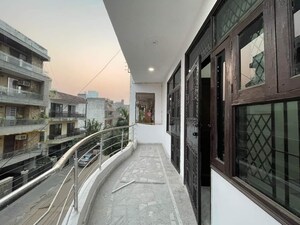 Balcony in 4 BHK Builder Floor at Ashoka Enclave – for Rent