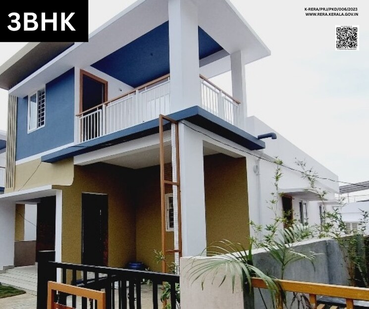 Exterior View, kalmandapam 3 Bedroom 2000 Sq.Ft. Independent House In Kalmandapam Palakkad 9215050