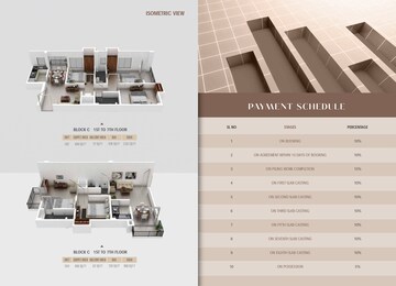 Floor Plan in 3 BHK Apartment at Betkuchi – for Sale