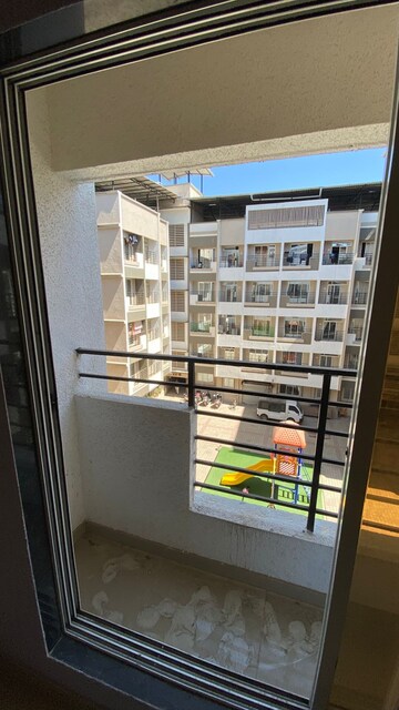 Balcony in 1 BHK Apartment at Nine Star Residency, Makane Kapase – for Rent