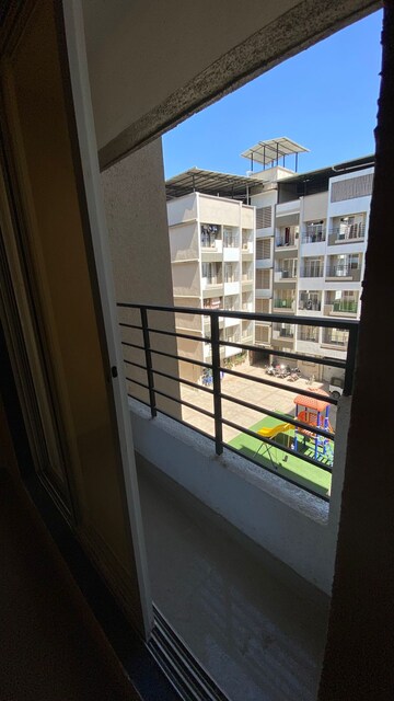 Balcony in 1 BHK Apartment at Nine Star Residency, Makane Kapase – for Rent
