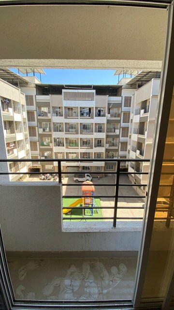 Balcony in 1 BHK Apartment at Nine Star Residency, Makane Kapase – for Rent
