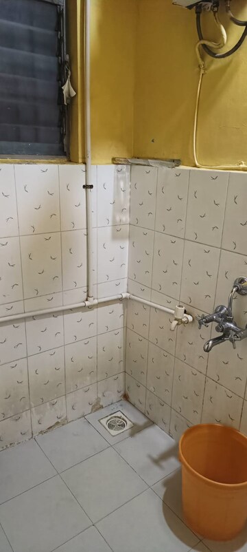Bathroom in 1 BHK Apartment at Planet Millennium CHS, Pimple Saudagar – for Rent