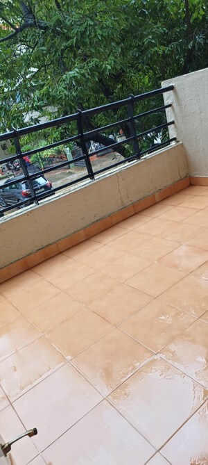 Balcony in 1 BHK Apartment at Planet Millennium CHS, Pimple Saudagar – for Rent