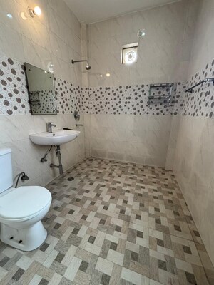 Bathroom in 2 BHK Builder Floor at Sushant Lok I – for Rent