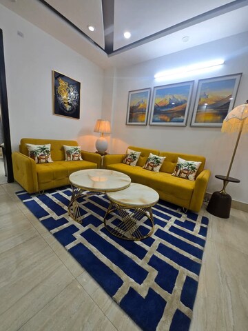 Living Room in 3 BHK Builder Floor at Saket – for Rent