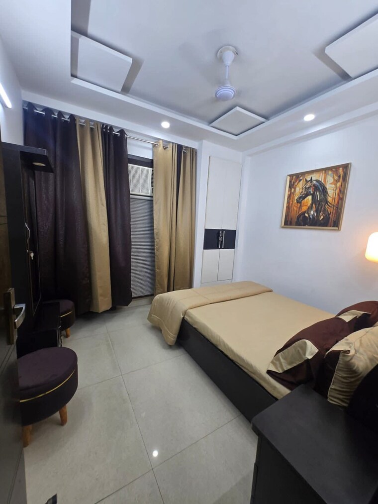 Bedroom, saket 3 Bedroom 2200 Sq.Ft. Builder Floor In Saket Delhi 9215153