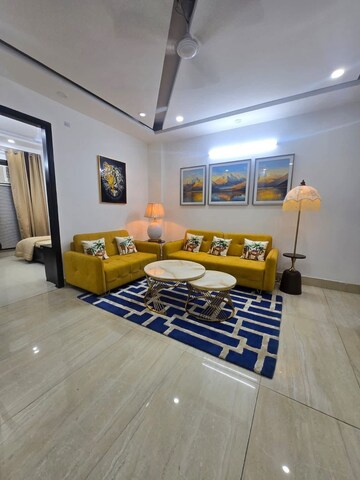 Living Room in 3 BHK Builder Floor at Saket – for Rent