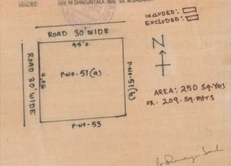 Map Location, narsingi  250 Sq.Yd. Plot In Narsingi Hyderabad 9215162