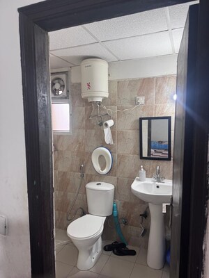 Bathroom in 2 BHK Apartment at Ajnara Homes, Sector 16b Greater Noida – for Sale