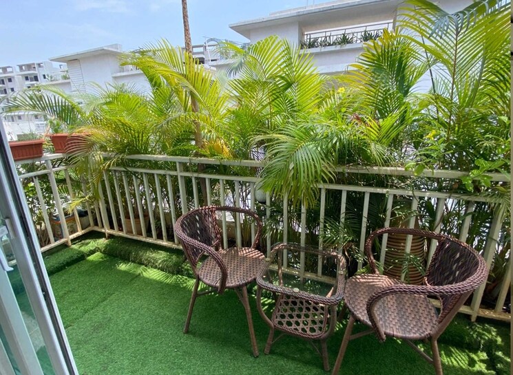 Balcony, svc-tree-walk 3 Bedroom 2000 Sq.Ft. Apartment In Kondapur Hyderabad 9215171