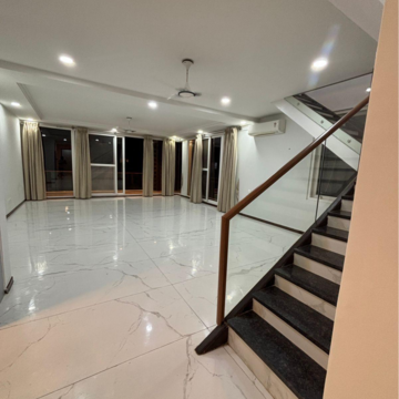 Staircase in 4 BHK Penthouse at Redifice Urban Oasis, Cooke Town – for Rent