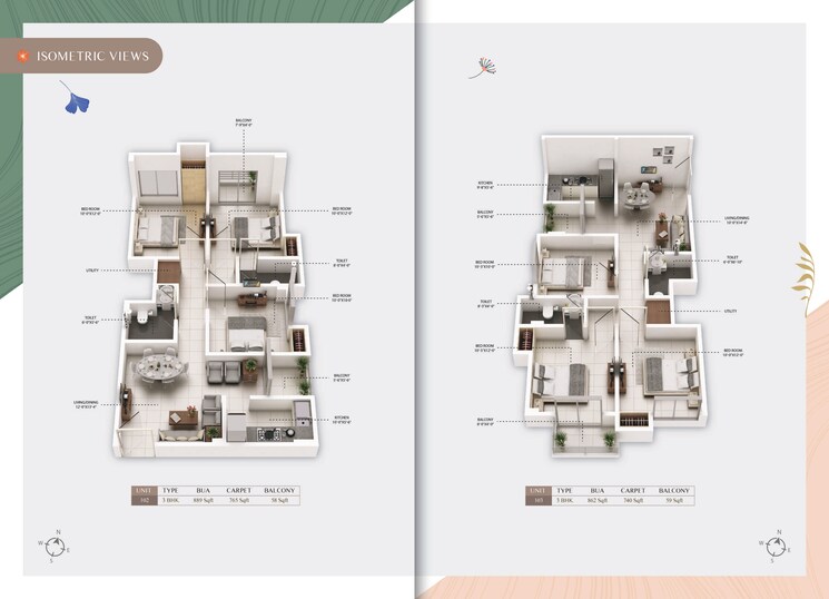 Floor Plan, garchuk 3 Bedroom 1239 Sq.Ft. Apartment In Garchuk Guwahati 9215177