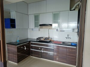 Kitchen in 1 BHK Apartment at Bramhacorp Water Bay, Kalyani Nagar – for Rent
