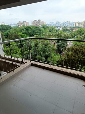 Balcony in 1 BHK Apartment at Bramhacorp Water Bay, Kalyani Nagar – for Rent