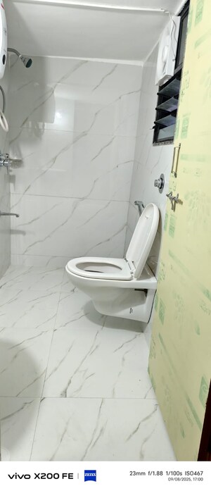 Bathroom in 1 BHK Apartment at Nilanjali CHS, Kalyani Nagar – for Rent