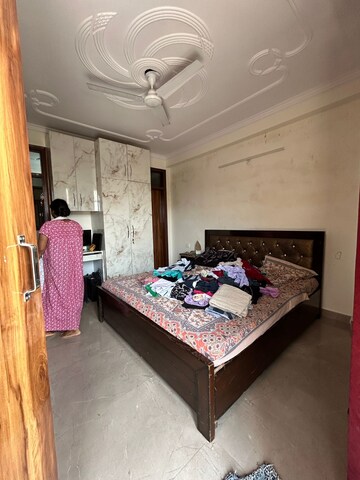 Bedroom in 2 BHK Builder Floor at Chattarpur – for Rent