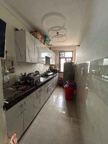 Kitchen in 2 BHK Builder Floor at Chattarpur – for Rent