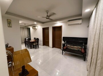 Living Room in 3 BHK Builder Floor at Vasant Kunj – for Rent