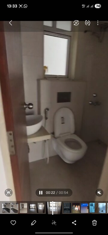 Bathroom in 2 BHK Apartment at JP Eminence, Andheri West – for Rent