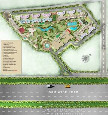 Master Plan in 3 BHK Apartment at M3M Capital, Sector 113 – for Sale