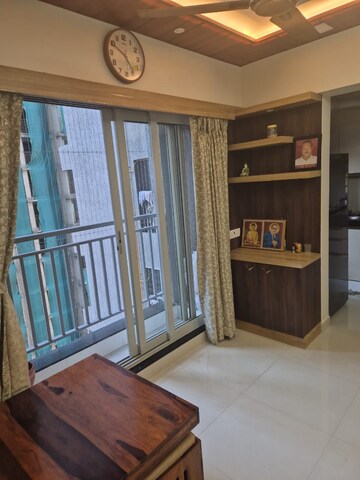 Living Room in 1 BHK Apartment at Vijay Park, Kasarvadavali – for Rent
