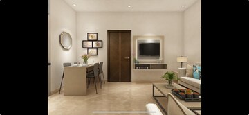 Living Room in 1 BHK Apartment at Redwood Magnus, Jeerota – for Rent