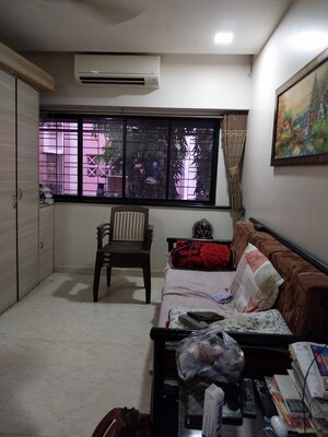 Living Room in 1 BHK Apartment at Borivali West – for Sale