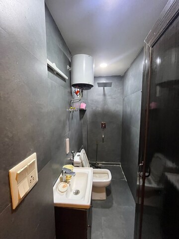 Bathroom in 3 BHK Builder Floor at Vasant Kunj – for Rent