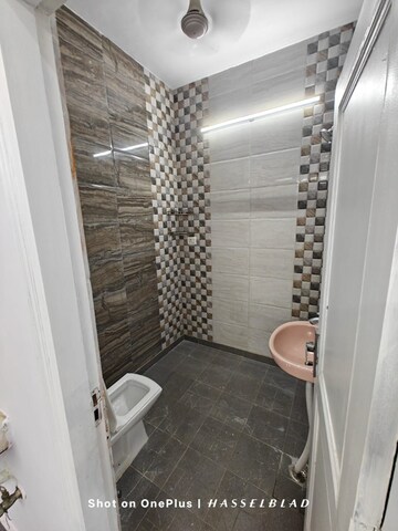 Bathroom in 2 BHK Builder Floor at Lajpat Nagar – for Rent