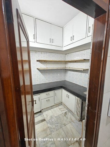 Kitchen in 2 BHK Builder Floor at Lajpat Nagar – for Rent