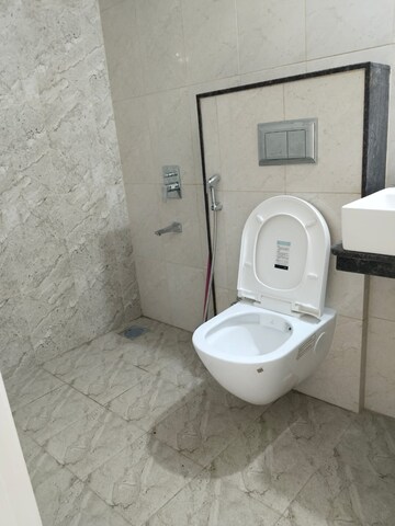 Bathroom in 1 BHK Apartment at Godrej Green Vistas, Mahalunge – for Rent