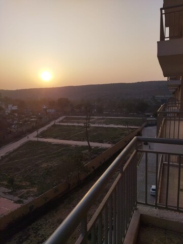 Balcony in 2 BHK Apartment at Breez Global Hill View, Sohna Sector 11 – for Sale