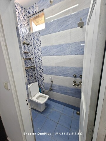 Bathroom in 1 BHK Builder Floor at Lajpat Nagar – for Rent